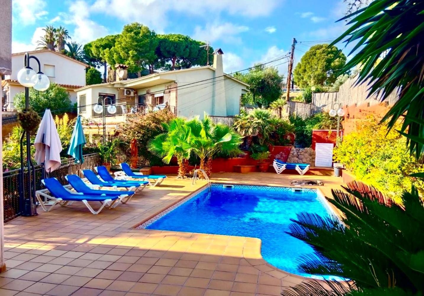 Preciosa Casa 2000 M2 Piscina Mar Barbacoa Felicidad Villa Santa Susanna Kültér fotó