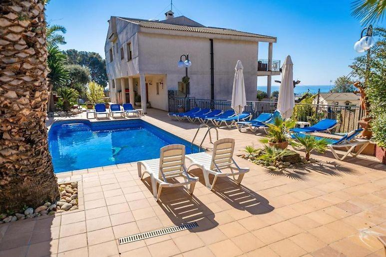 Preciosa Casa 2000 M2 Piscina Mar Barbacoa Felicidad Villa Santa Susanna Kültér fotó